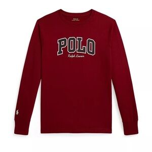 Polo Ralph Lauren Maroon Red Long Sleeve Shirt Boys